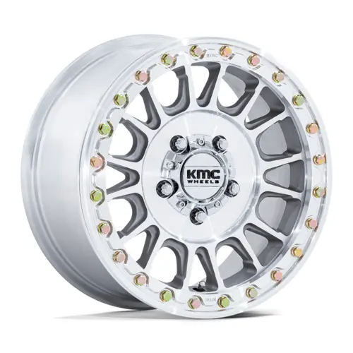Kmc Impact Beadlock 15X7 4X137 +38Mm Machined 1