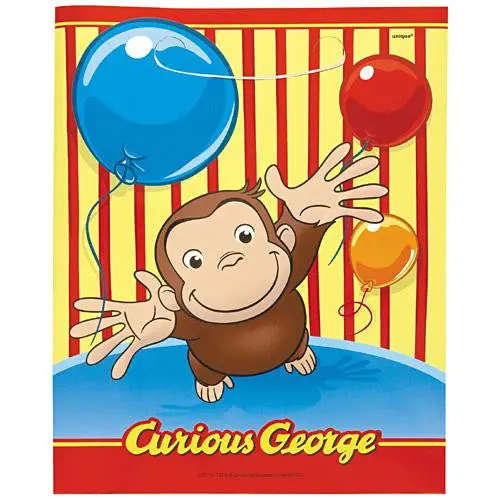 Curious George Loot Bags (8 Per Pack) 1