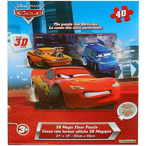 Disney Pixar Cars 3D Magic Floor Puzzle (40 Pieces) 1