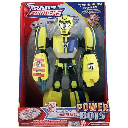 Transformers Animated Street Patrol Bumblebee Power Bots 1