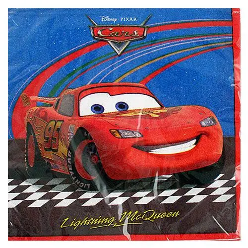 Disney Pixar Cars 2 Luncheon Napkins (16 Per Pack) 1