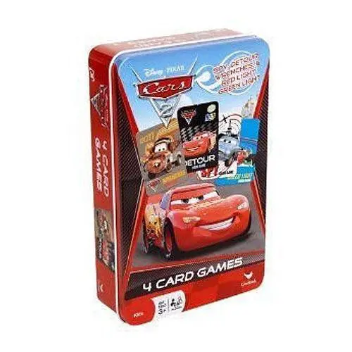 Disney Pixar Cars 4-Card Games In Tin Box 1