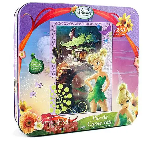 Tinker Bell And The Lost Treasures Collector's Tin Puzzle 1