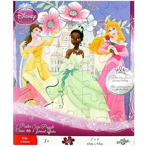 Disney Princess 3 Foot Poster Size Puzzle 1