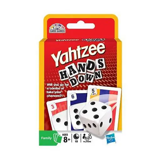 Yahtzee Hands Down Card Game 1