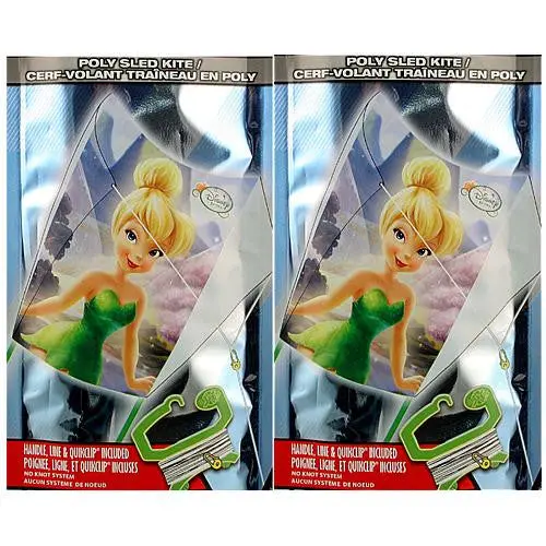 Tinker Bell Poly Sled Kite (2-Pack) 1