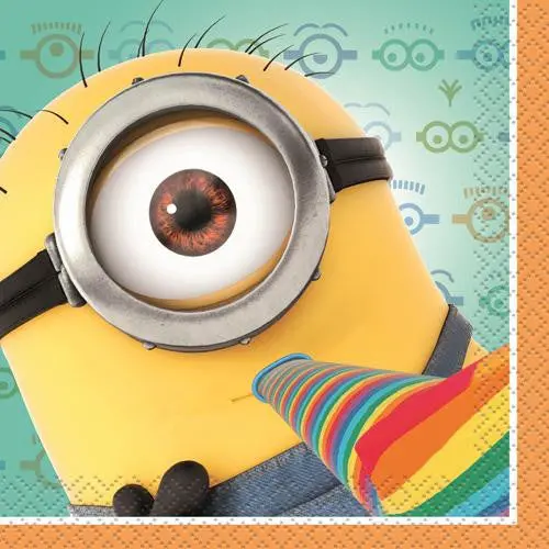 Despicable Me 2 Beverage Napkins (16 Per Pack) 1