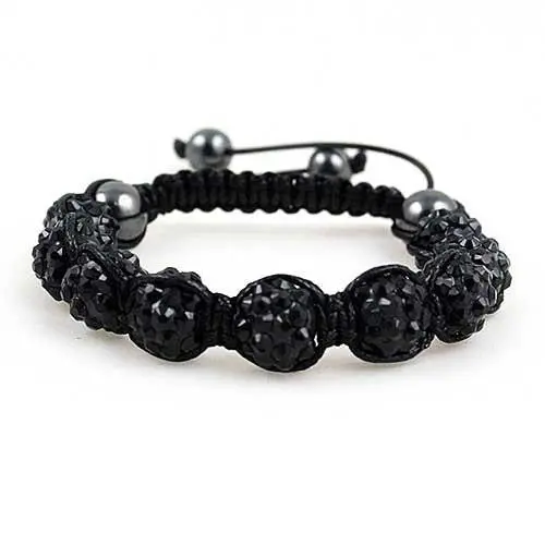 Shamballa Bracelet (Black) 1