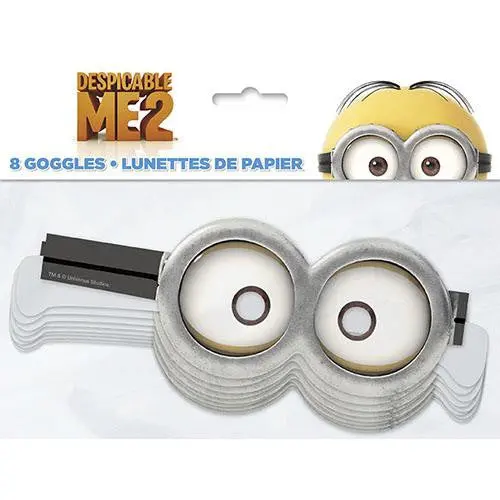 Despicable Me Paper Goggles (8 Per Pack) 1