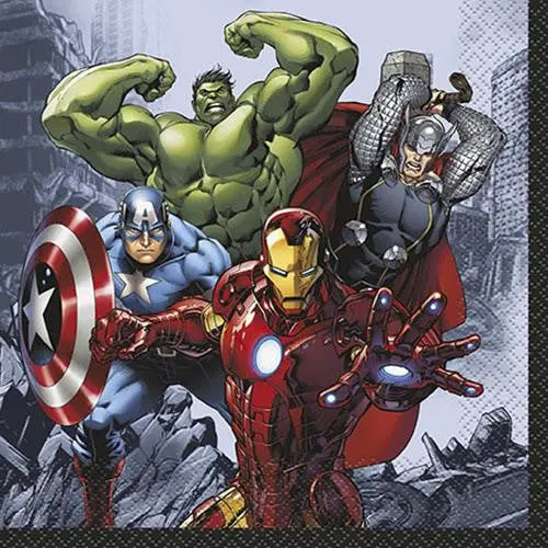 Marvel's Avengers Luncheon Napkins (16 Per Pack) 1