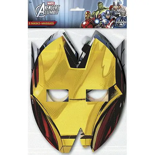 Marvel's Avengers Party Masks (8 Per Package) 1