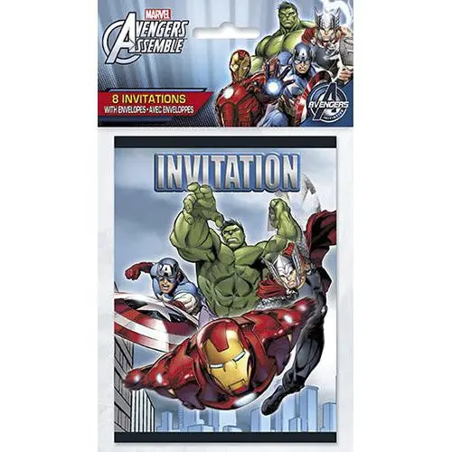 Marvel's Avengers Invitations (8 Per Package) 1