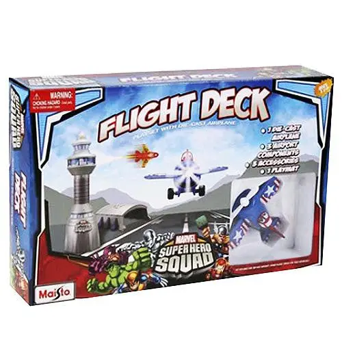 Maisto Marvel Superhero Squad Flight Deck 1