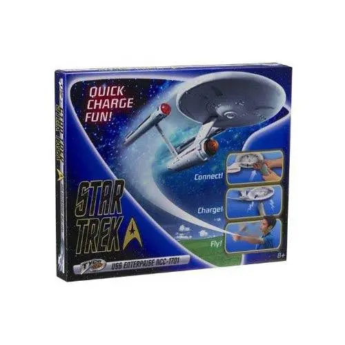 Tyco R-C Star Trek Uss Enterprise Ncc-1701 Quick Charge Flier 1