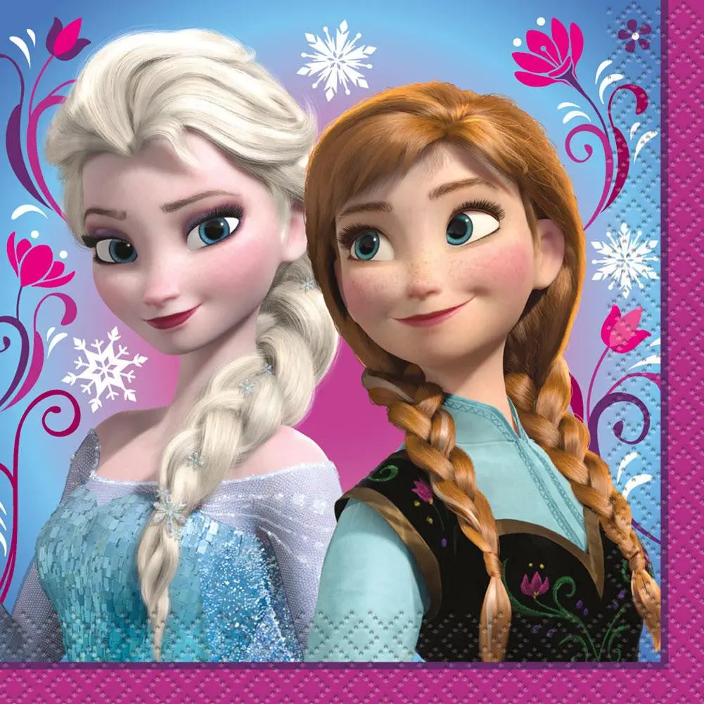 Disney Frozen Beverage Napkins (16 Per Pack) 1