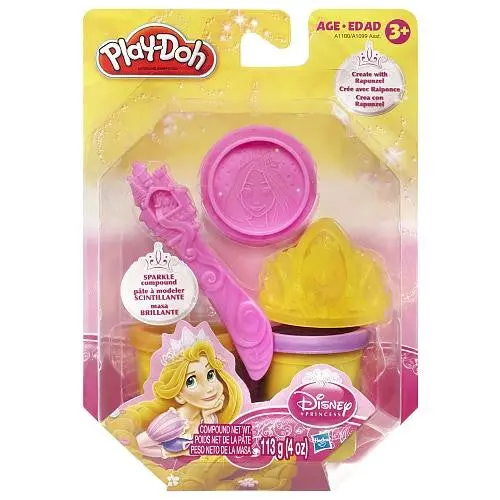 Play-Doh Disney Princess Sparkle Compound Kit (Rapunzel) 1