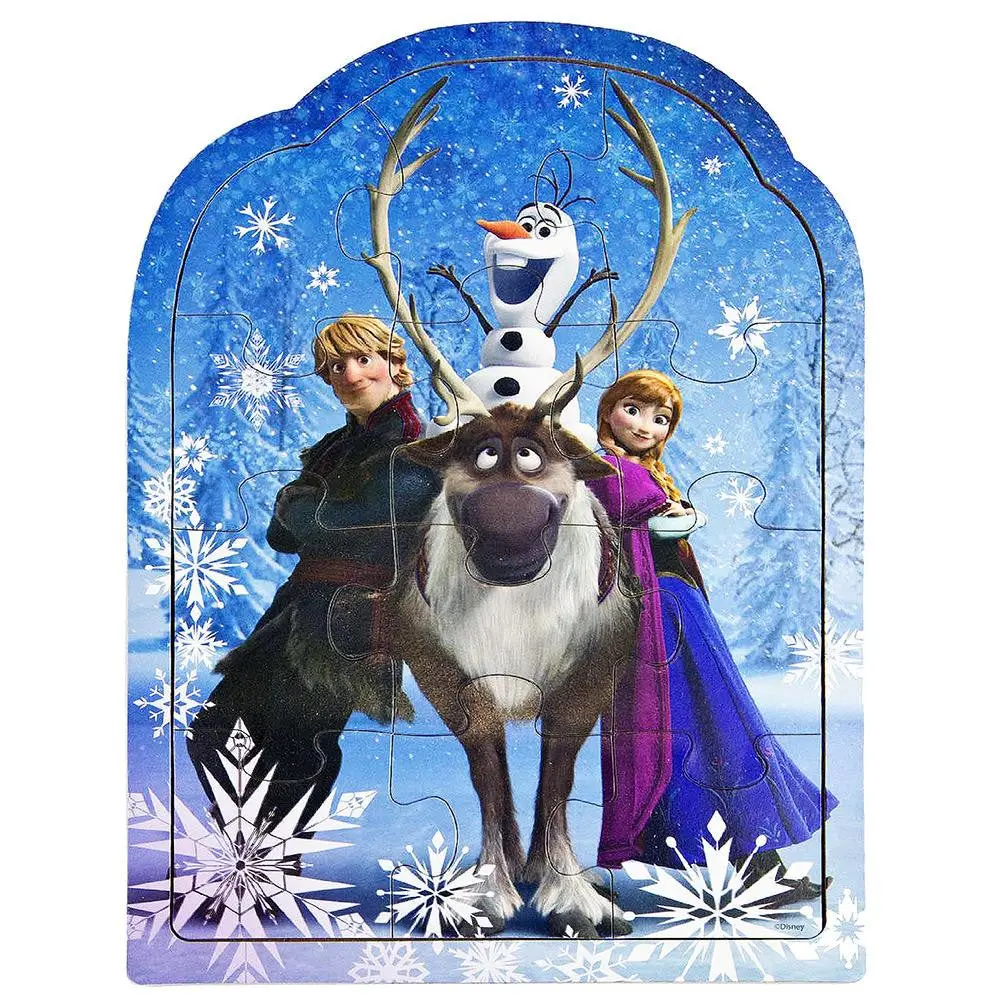 Disney Frozen Shaped Puzzle (12 Pieces) 1