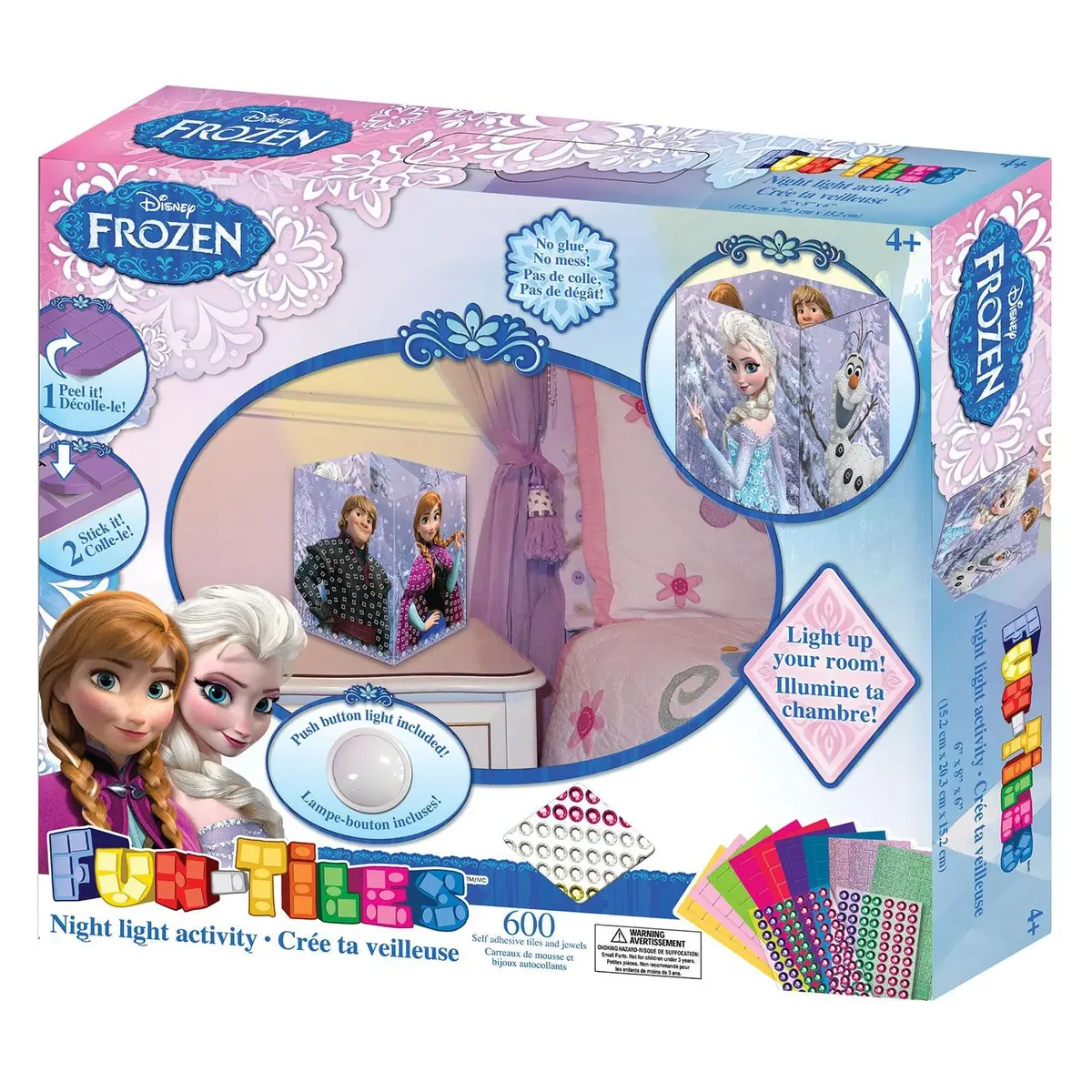 Disney Frozen Fun-Tiles Night Light Activity 1
