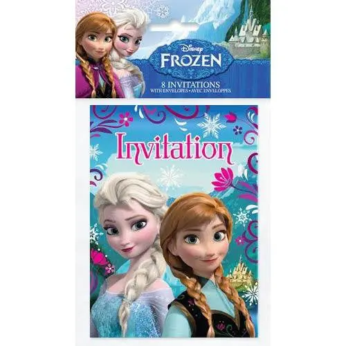 Disney Frozen Invitations (8 Invitations Per Pack) 1