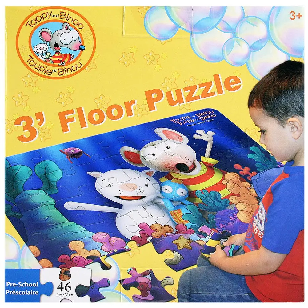 Toopy And Binoo Three Foot Puzzle (46 Pieces) 1
