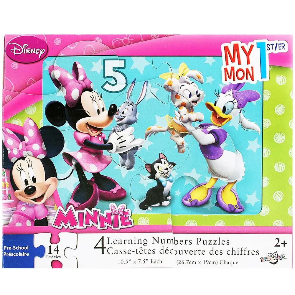 Minnie Mouse My 1St Learning Numbers Puzzle (14 Pieces) 1