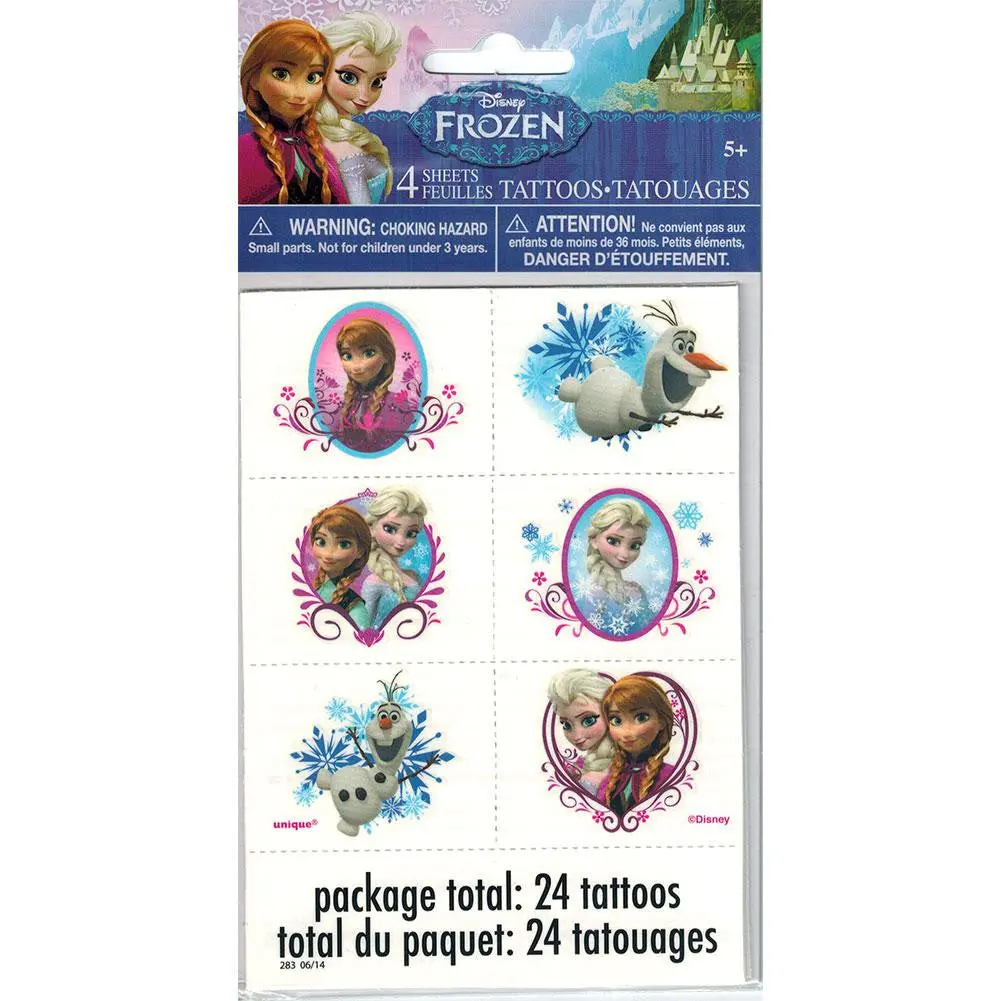 Disney Frozen Tattoos (24 Tattoos) 1