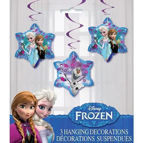 Disney Frozen 3 Hanging Decorations 1