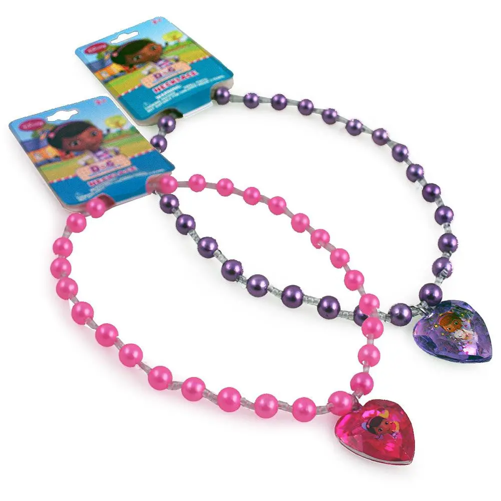 Doc Mcstuffins Necklace Set (Pink And Purple) 1