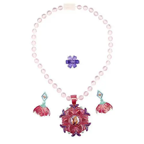 Disney Frozen Anna Sparkling Flower Jewelry Set 1