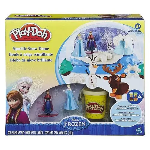 Disney Frozen Play-Doh Sparkle Snow Dome 1