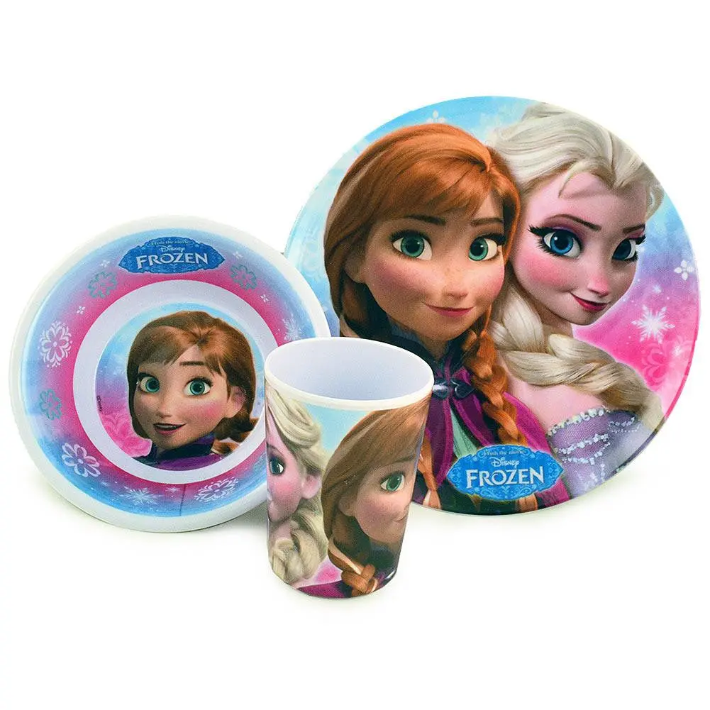 Disney Frozen 3-Piece Dinnerware Set 1