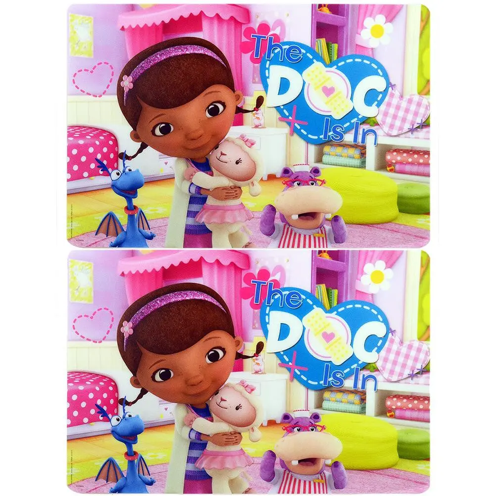 Disney Doc Mcstuffins Plastic Placemat Set (2-Pack) 1