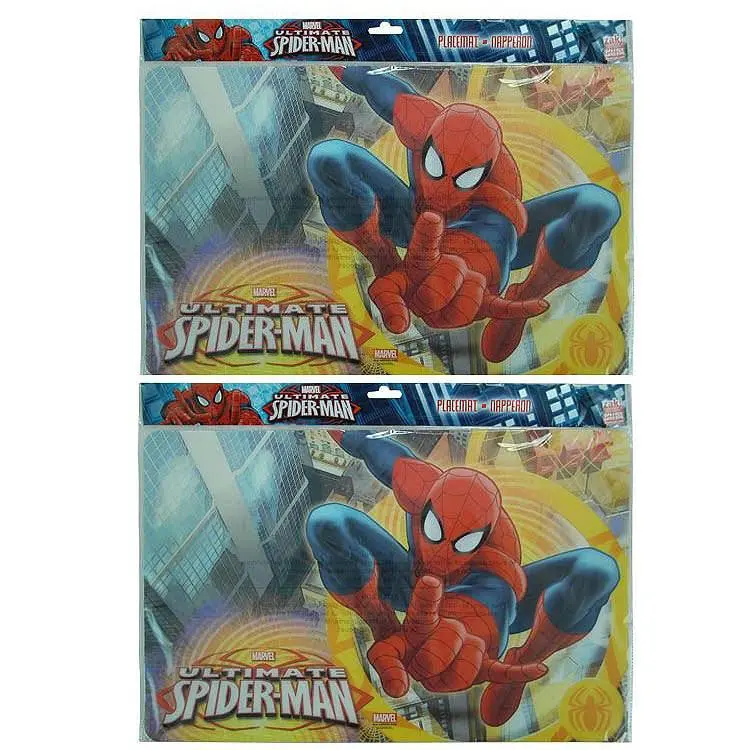 Spider-Man Plastic Placemat Set (2-Per Pack) 1