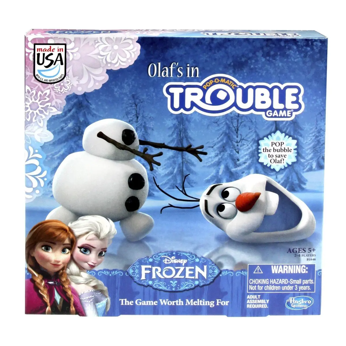 Disney Frozen Olaf's In Trouble Game 1