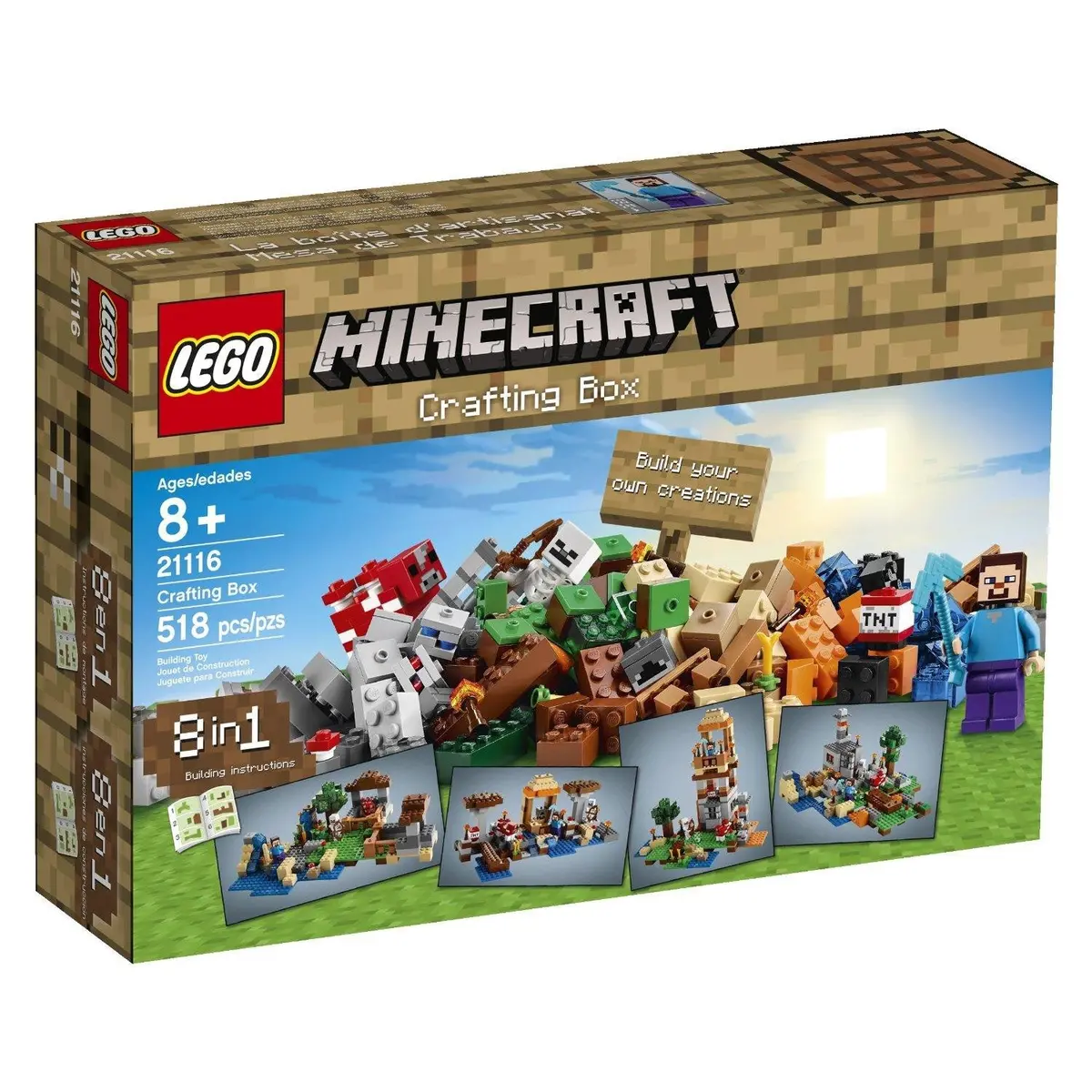 Lego Minecraft Crafting Box (21116 - 518 Pcs) 1