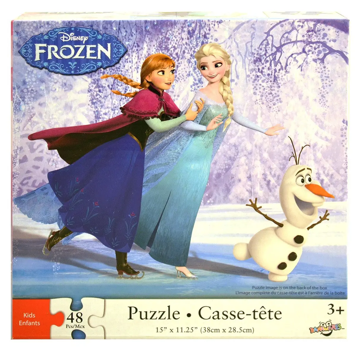 Disney Frozen Puzzle (Ice Skating - 48 Pieces) 1