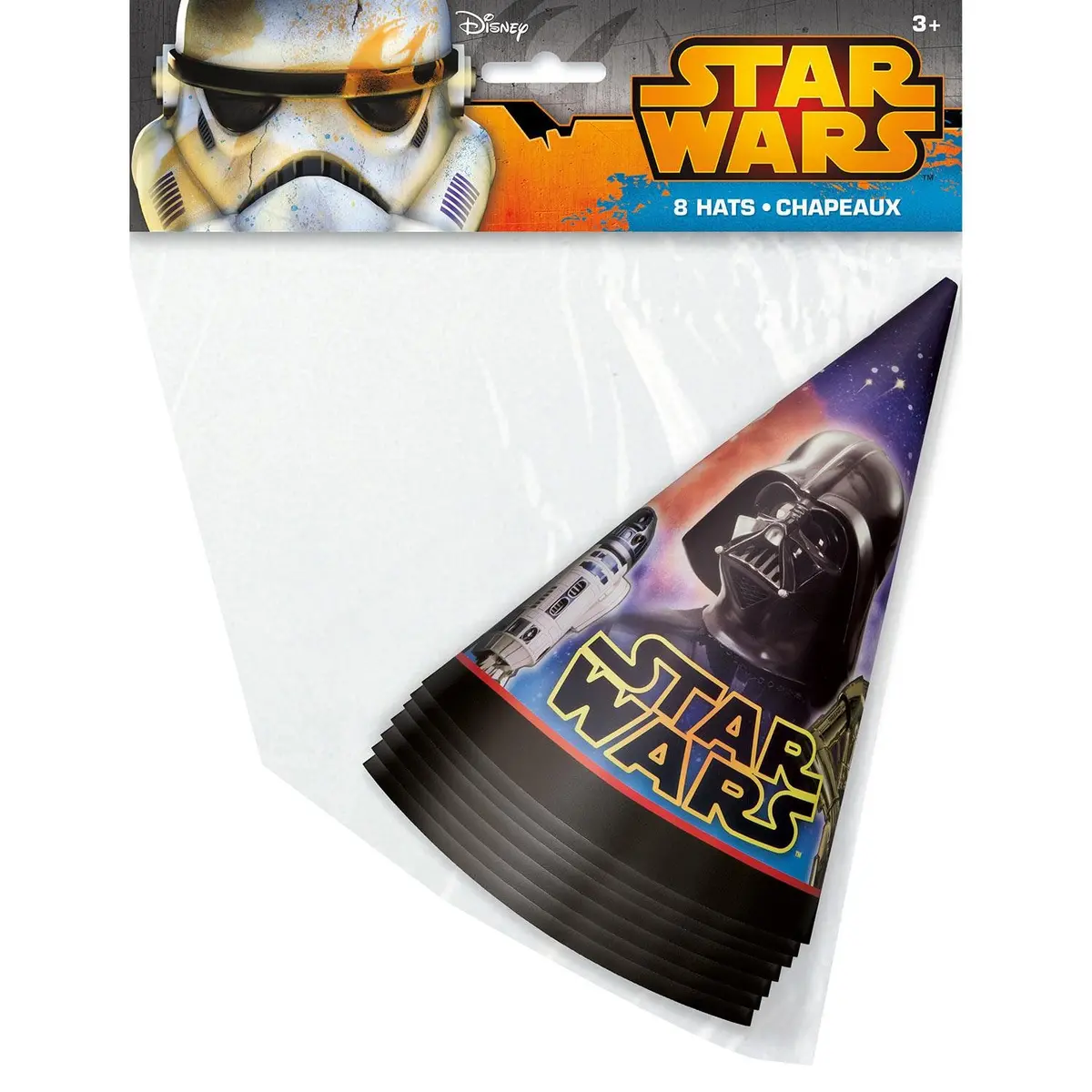 Star Wars Party Hats (8 Per Pack) 1