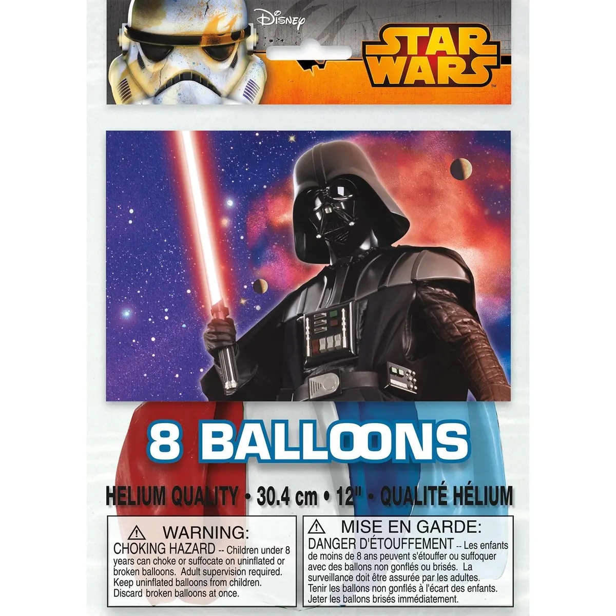Star Wars Latex Balloons (8 Per Pack) 1