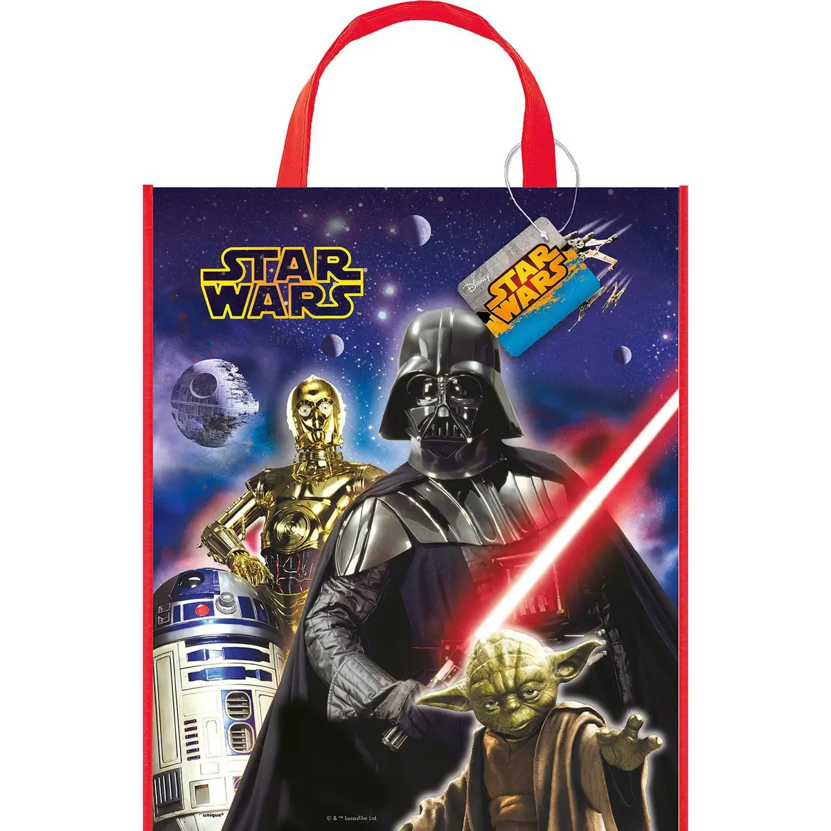 Star Wars Plastic Party Tote Bag 1