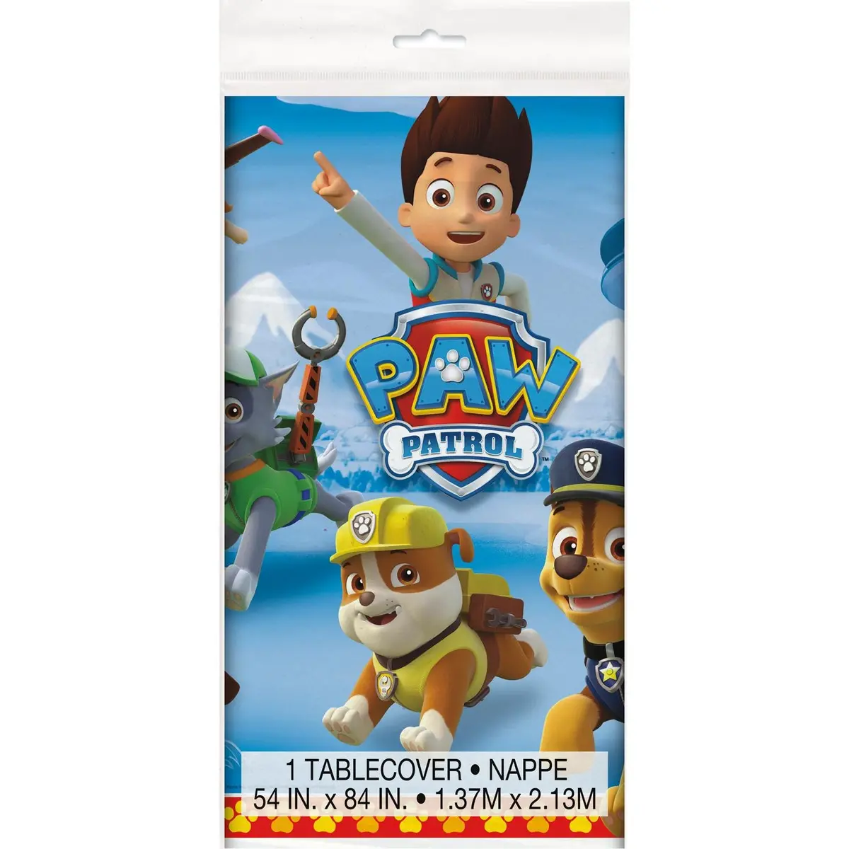 Paw Patrol Paw Patrol Plastic Table Cover 1