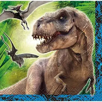 Jurassic World Beverage Napkins (16 Per Pack) 1