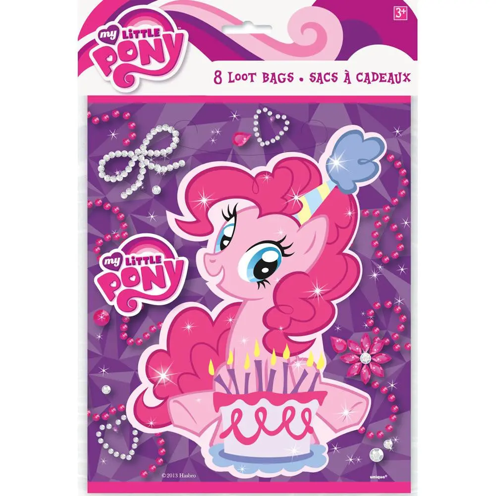 My Little Pony Party Loot Bags (8 Per Pack) 1