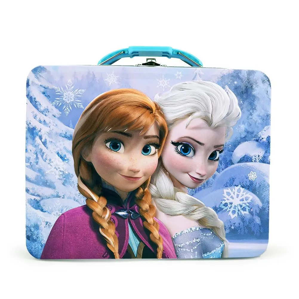 Disney Frozen Tin Lunch Box - Purple 1
