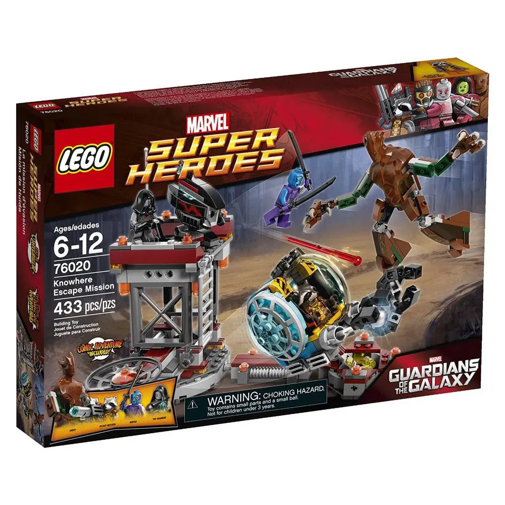 Lego Super Heroes 76020: Guardians Of The Galaxy - Knowhere Escape Mission (433 Pcs) 1