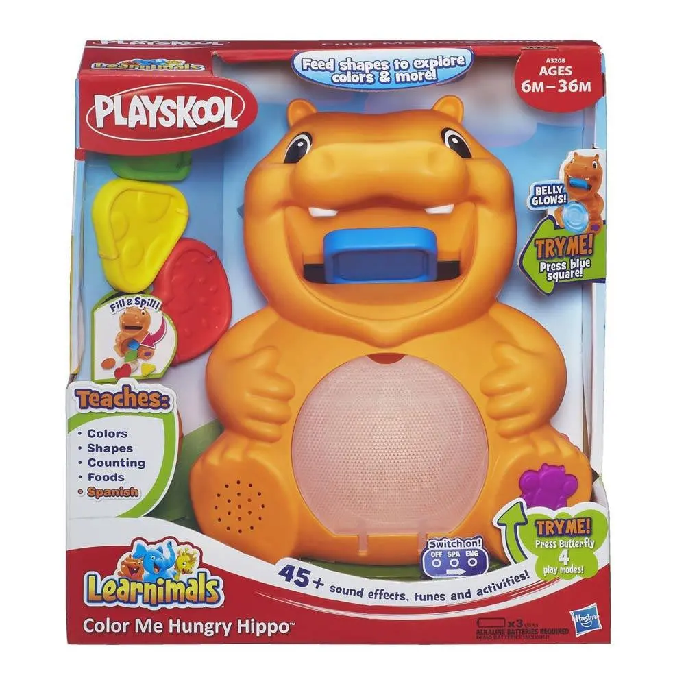 Playskool Learnimals Color Me Hungry Hippo 1