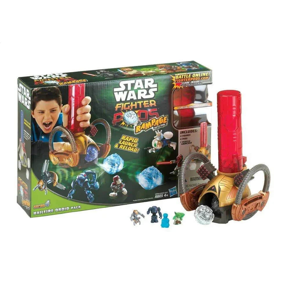 Star Wars Fighter Pods Rampage Battle Game Series 4 Hailfire Droid Pack 1