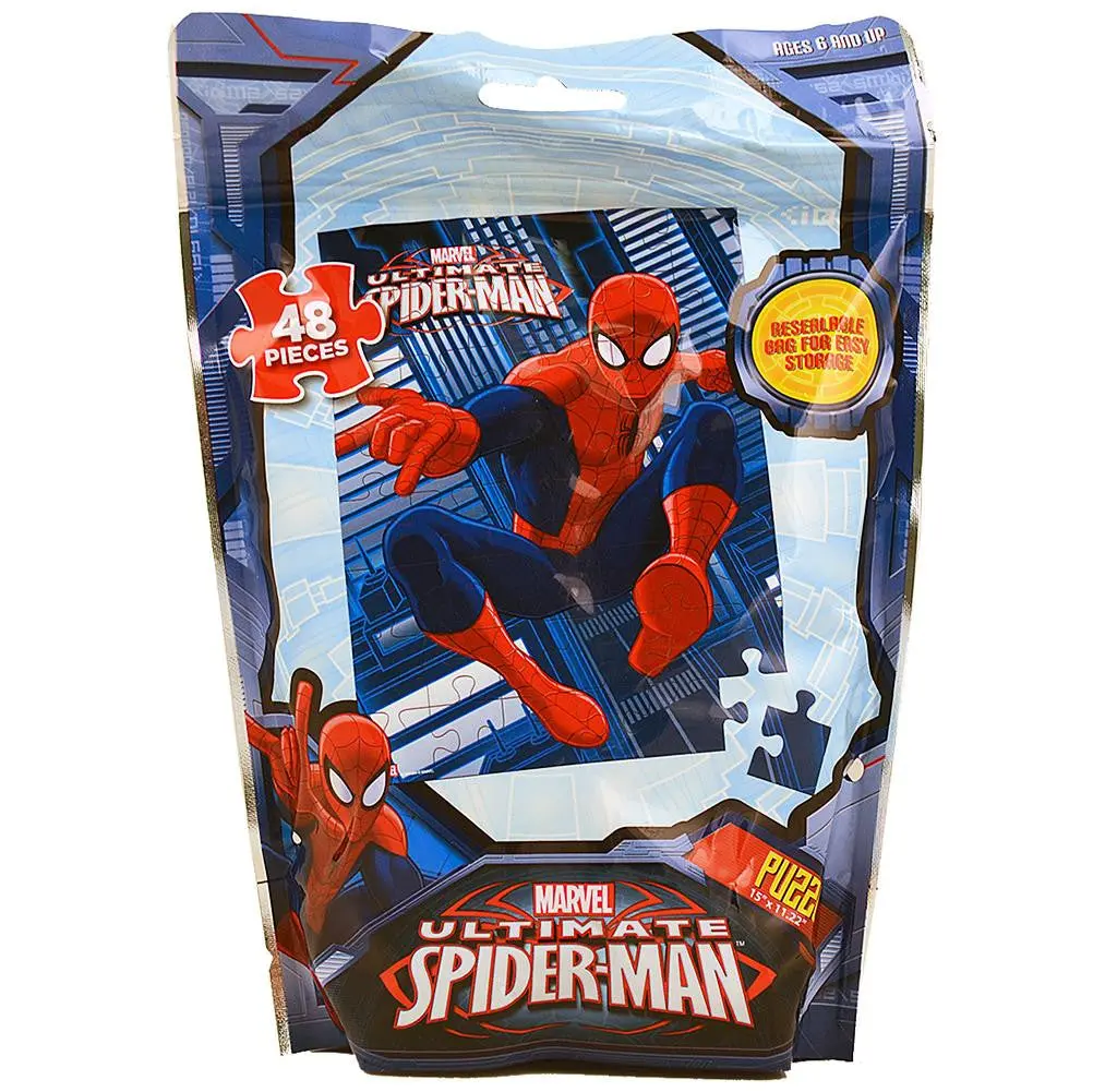 Marvel Ultimate Spider-Man Puzzle (48 Pieces - Resealable Bag) 1