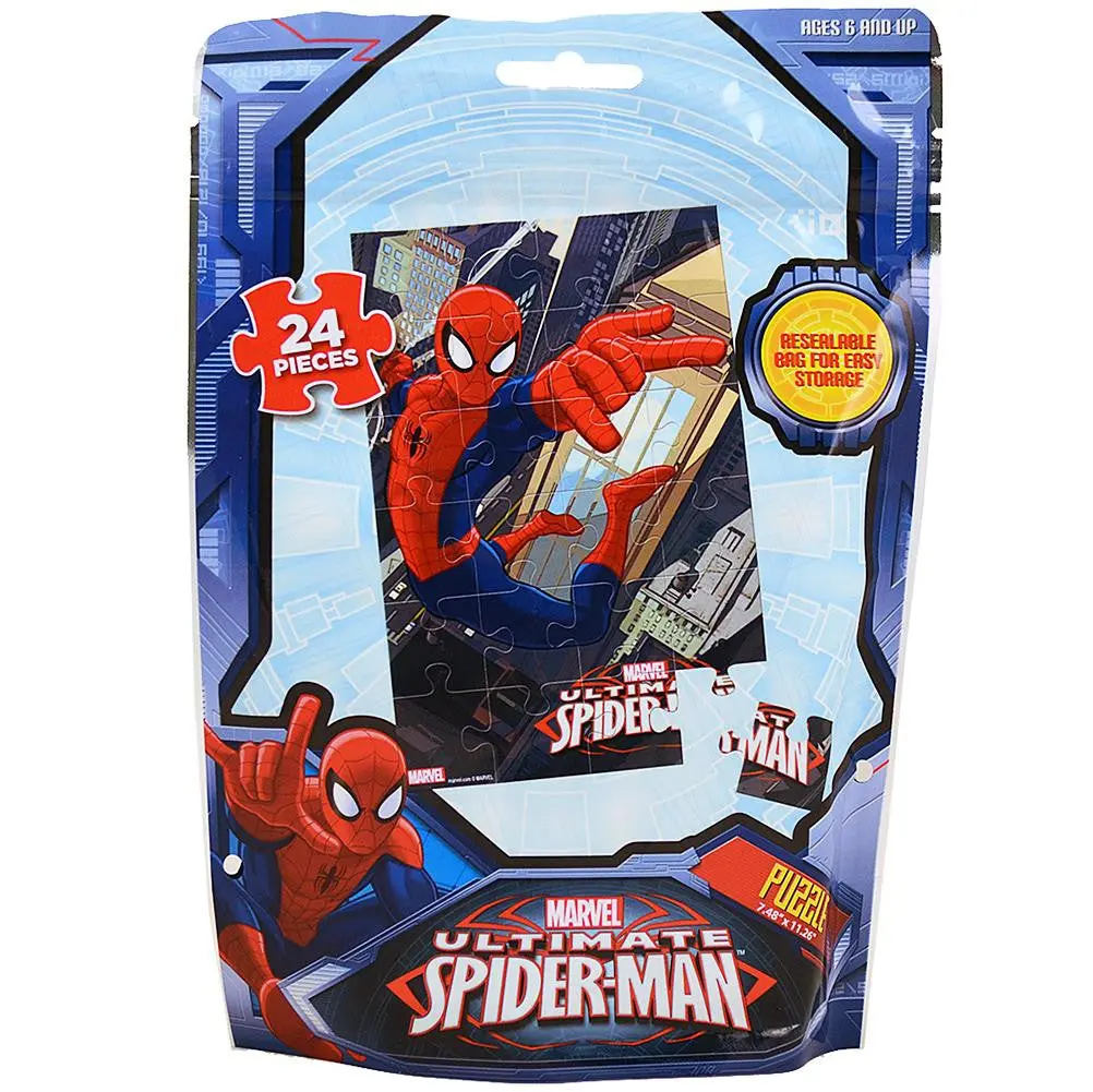 Marvel Ultimate Spider-Man Puzzle (24 Pieces - Resealable Bag) 1