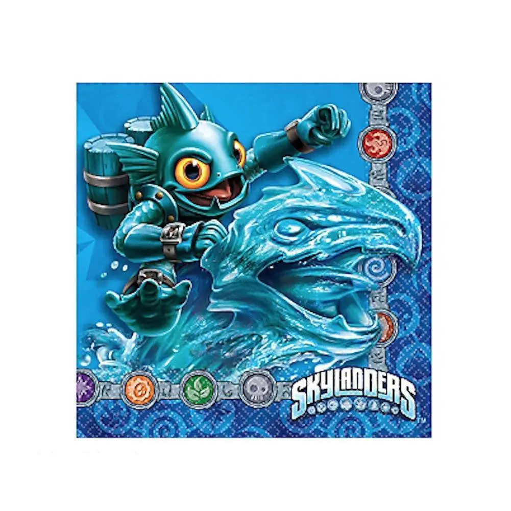 Skylanders Beverage Napkins (16 Per Pack) 1