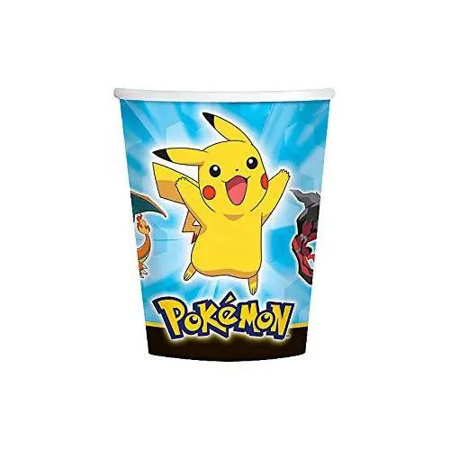 Pokemon Pikachu And Friends 9 Oz Cups (8 Per Pack) 1